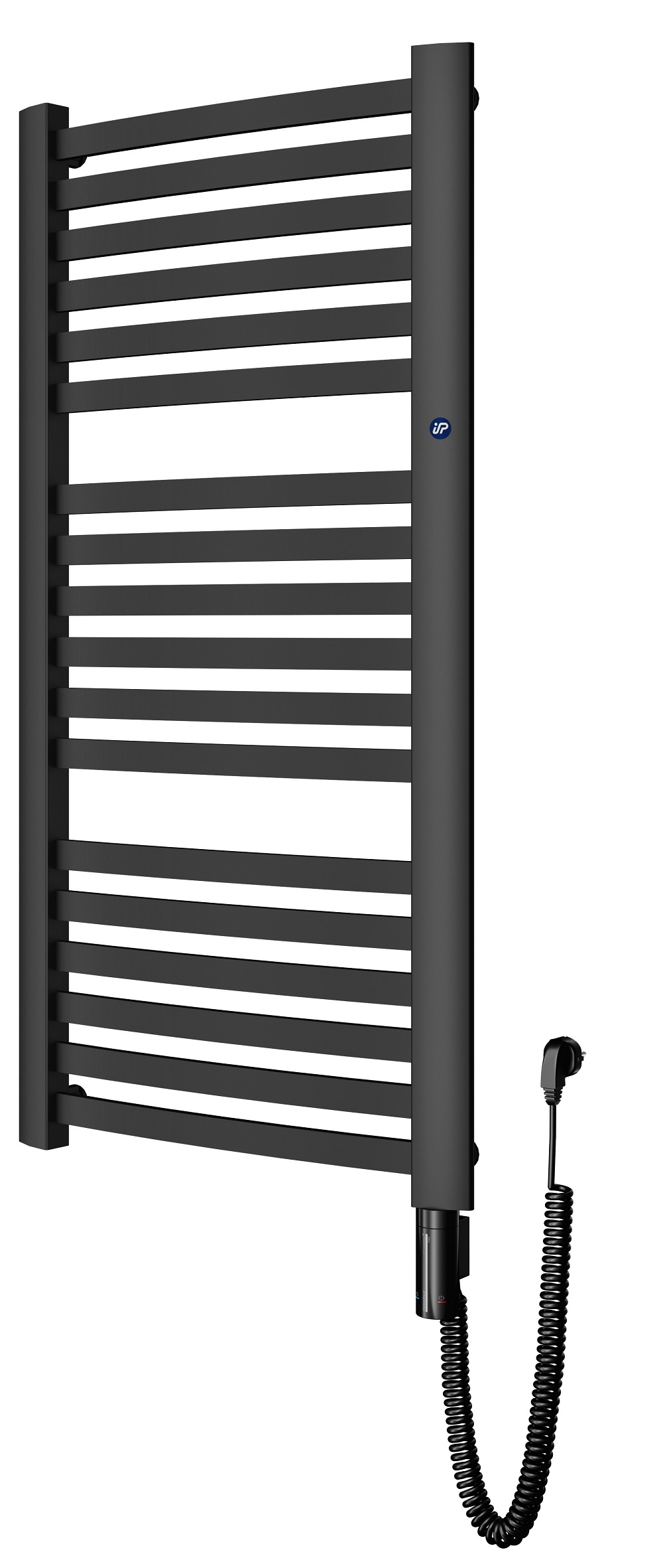 Instal Projekt Retto Electro elektrický radiátor 180x54 cm čierna RETE-50/180C31+GH-09C2