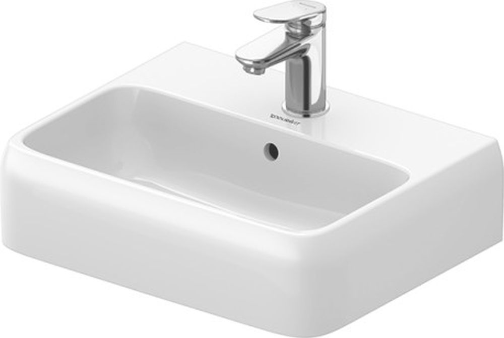 Duravit Qatego umývadlo 45x35 cm obdĺžnik pultové umývadlo biela 0746450000