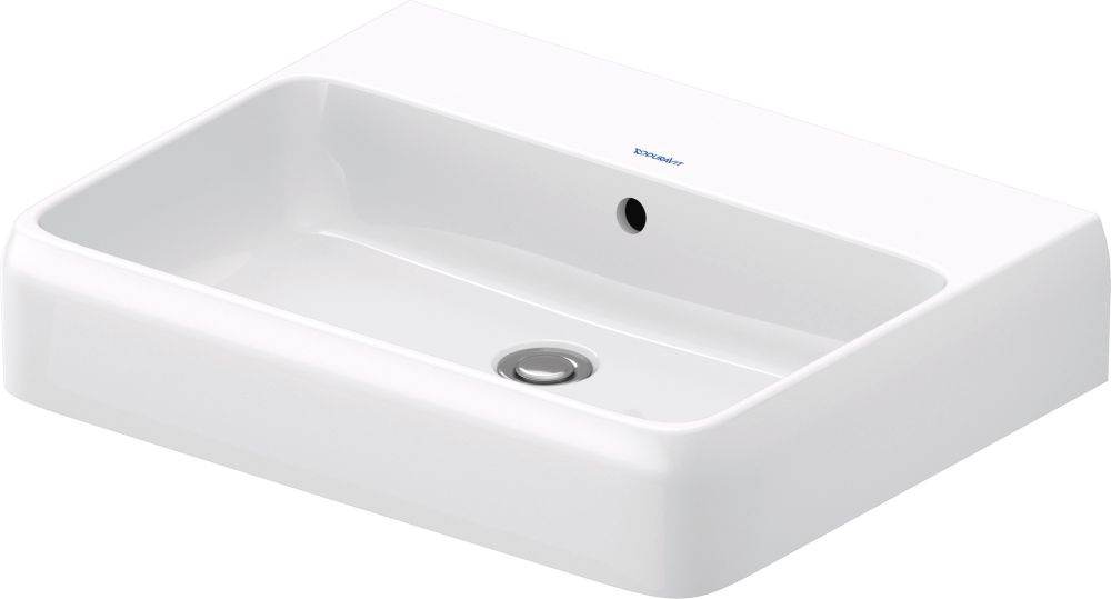 Duravit Qatego umývadlo 60x47 cm obdĺžnik umývadlo na nábytok biela 2382602060