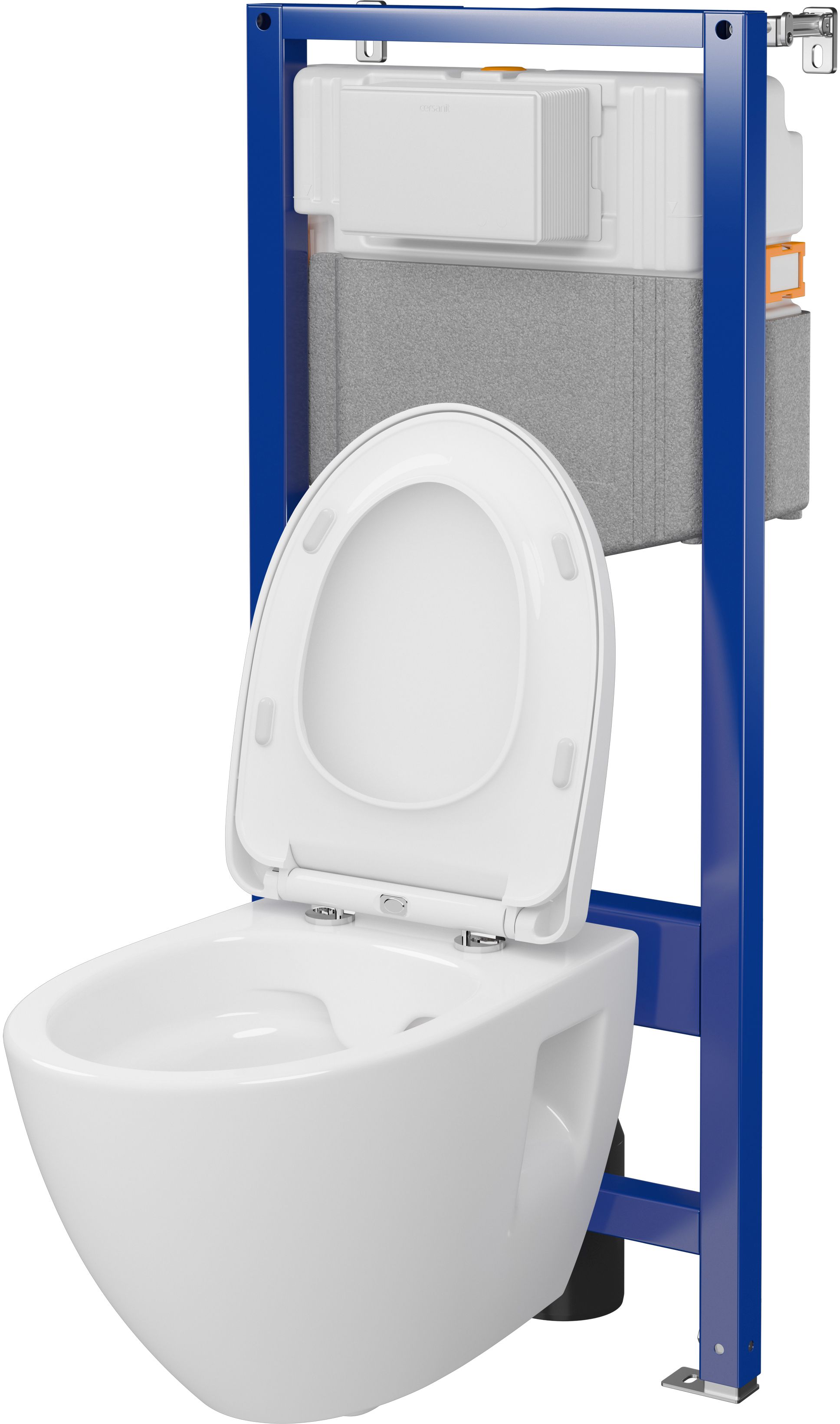 Cersanit Moduo wc súprava rám + misa + sedadlo S701-814