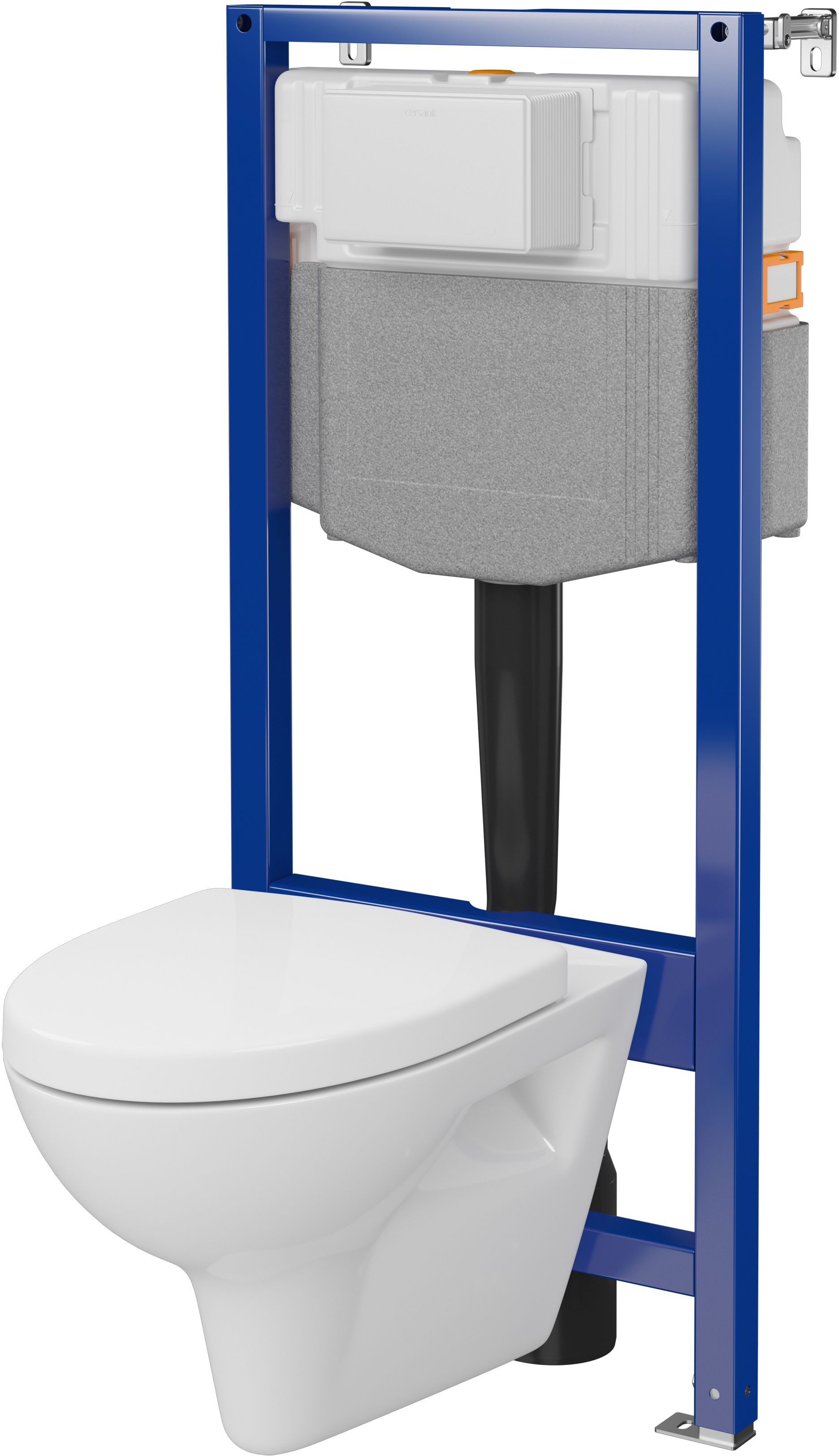 Cersanit Parva wc súprava rám + misa + sedadlo S701-819