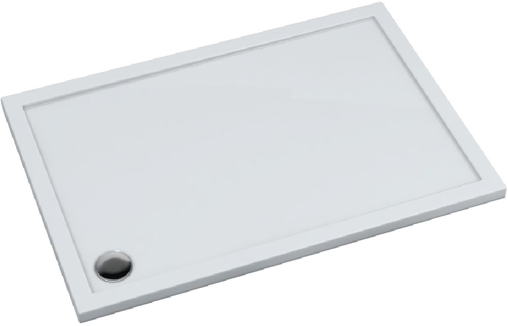 Schedline Estima obdĺžniková sprchová vanička 120x80 cm biela 3SP.E2P-80120