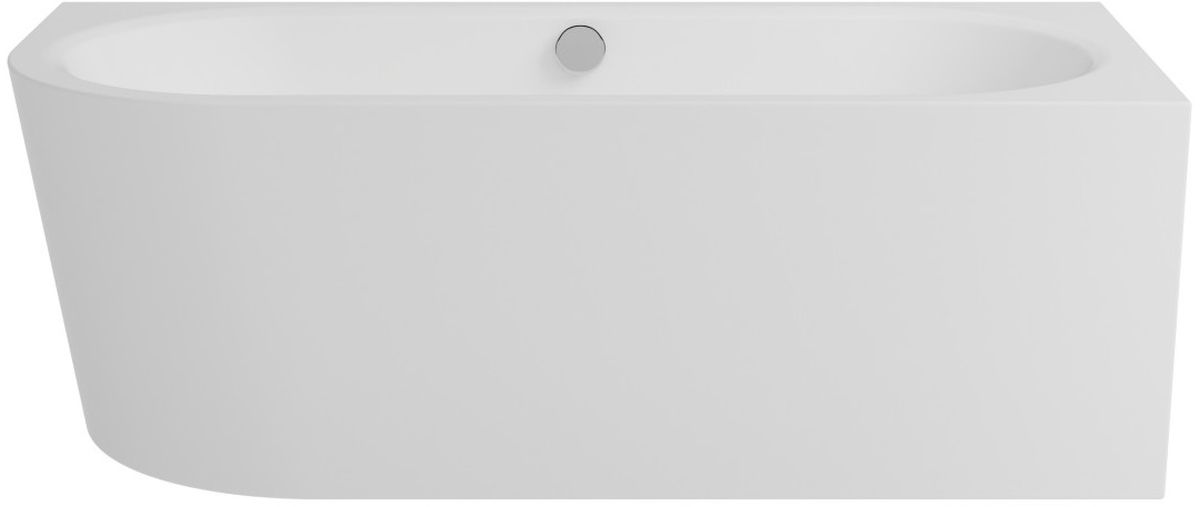 Besco Avita A-Line nástenná vaňa 150x75 cm obdĺžnikové biela #WAA-150APN