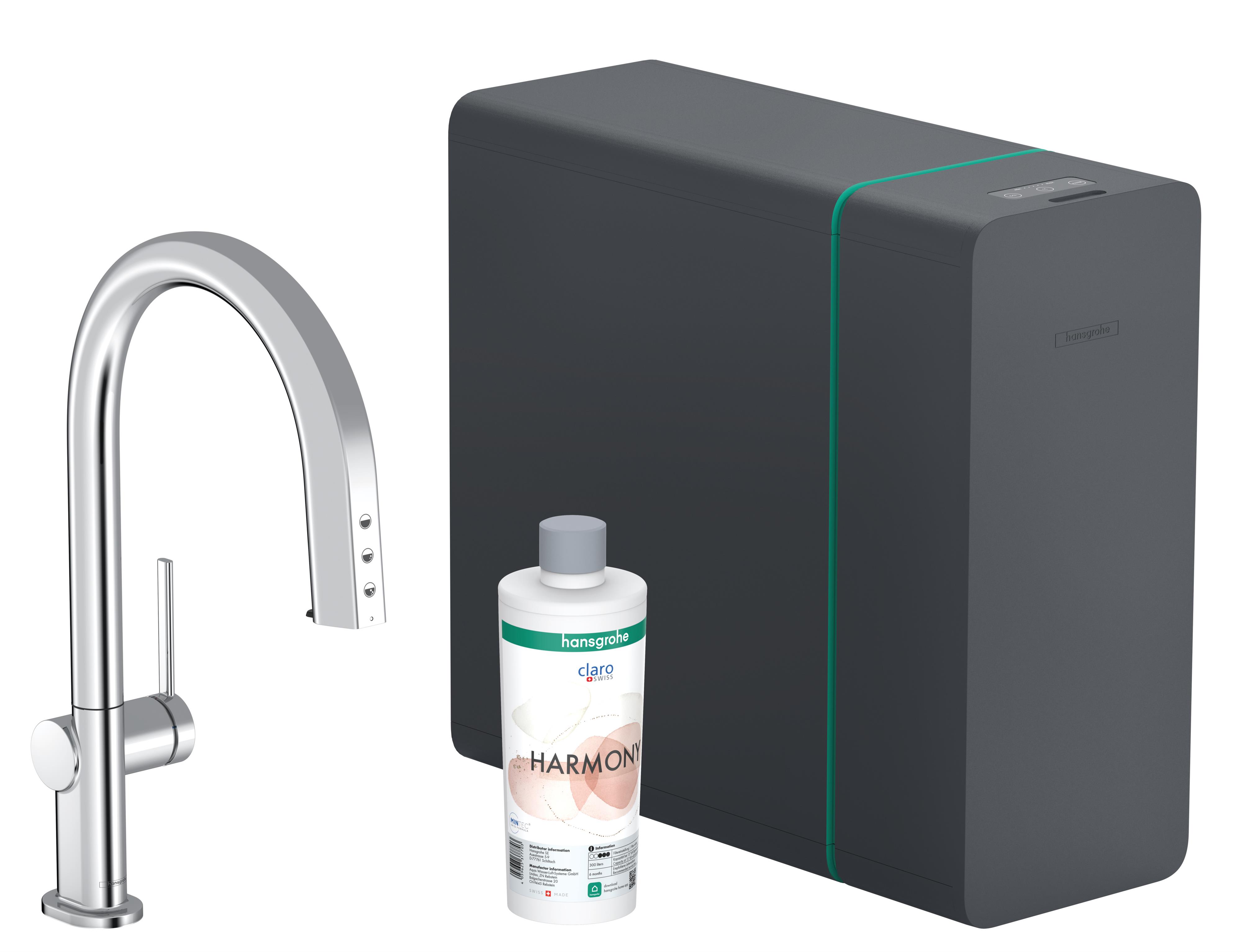 Hansgrohe Aqittura M91 kuchynská batéria s filtrom stojaca chrómová 76836000