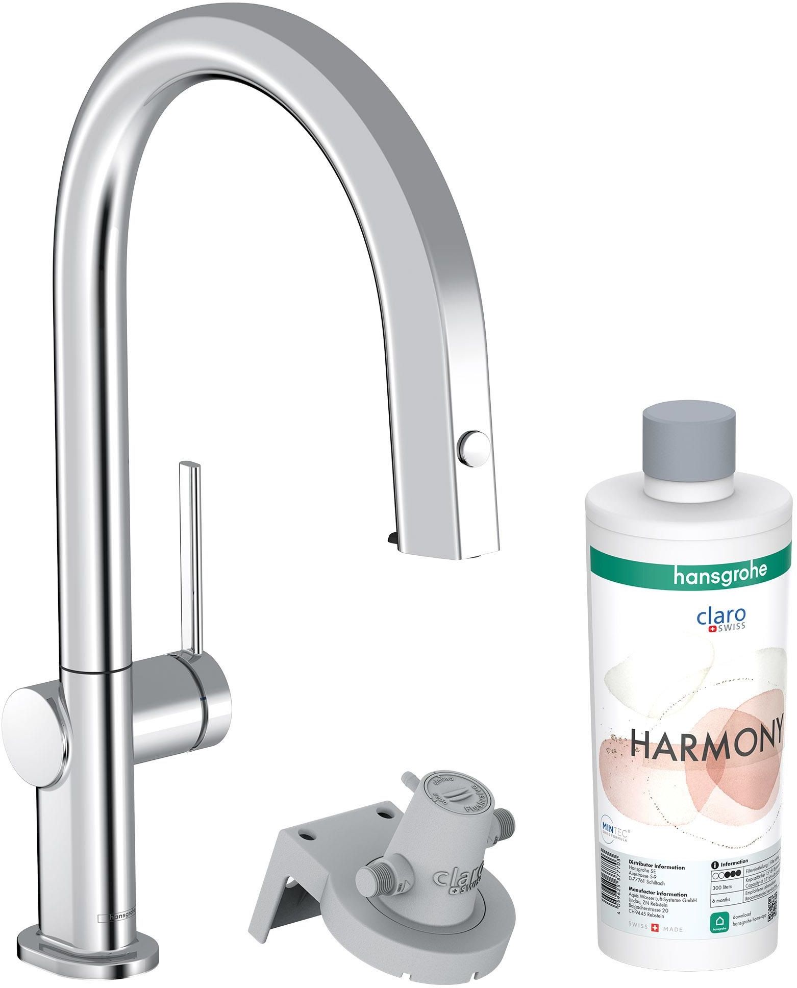 Hansgrohe Aqittura M91 kuchynská batéria s filtrom stojaca chrómová 76800000