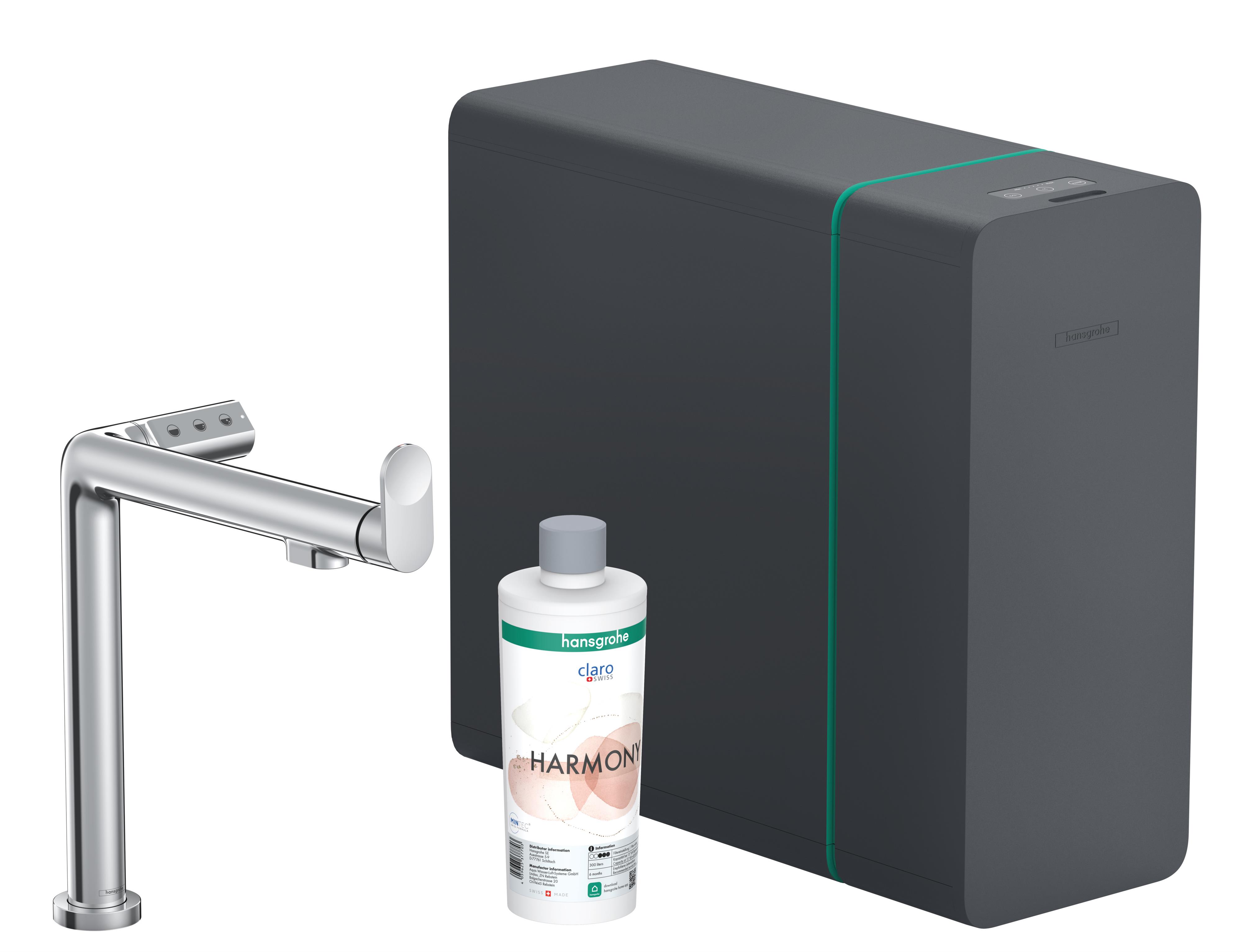Hansgrohe Aqittura M91 kuchynská batéria s filtrom stojánková chrómová 76837000