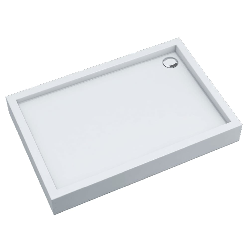 Schedline Favory Plus obdĺžniková sprchová vanička so sifónom 120x90 cm biela 3ST.F1P-90120