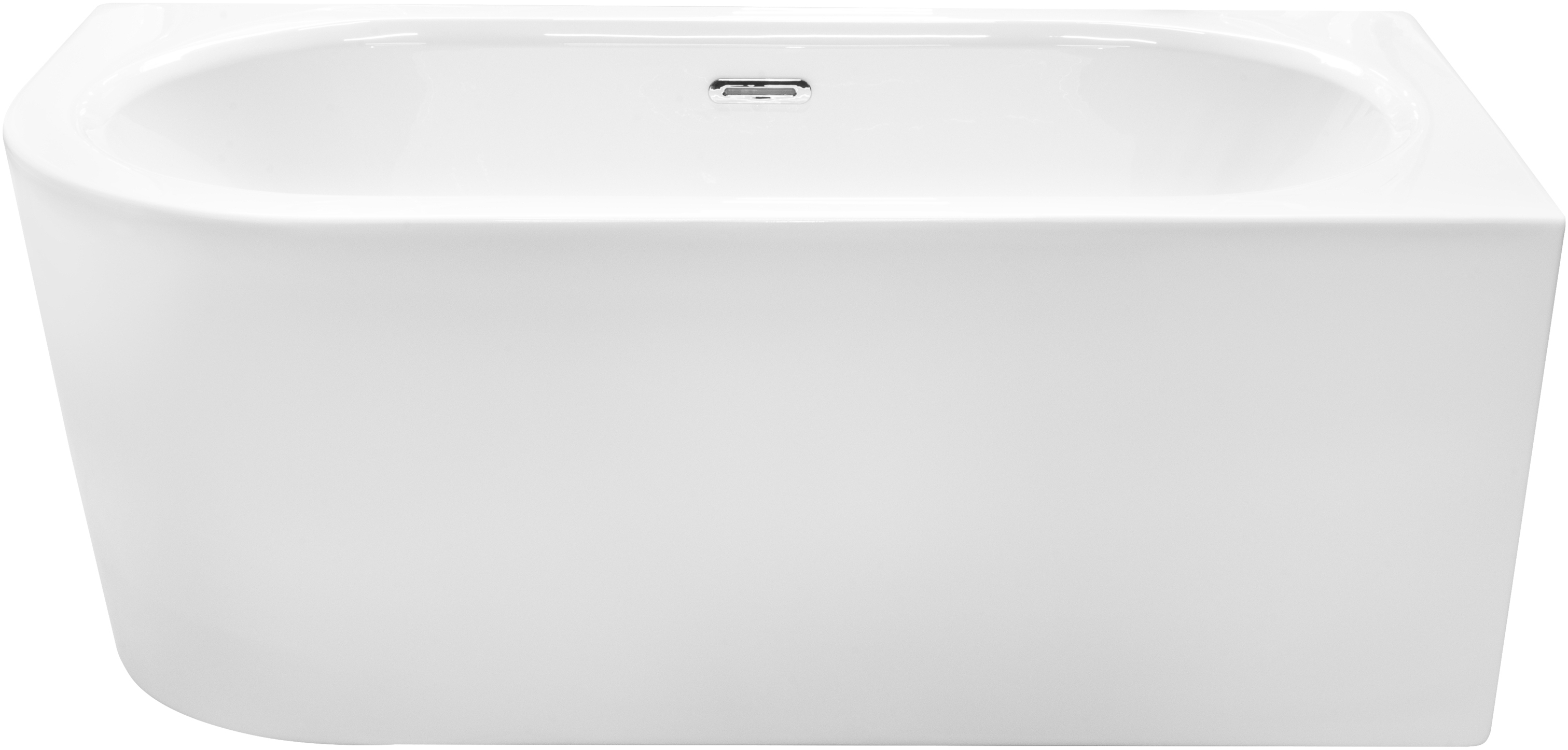 Besco Avita A-Line nástenná vaňa 170x75 cm obdĺžnikové biela #WAA-170APS