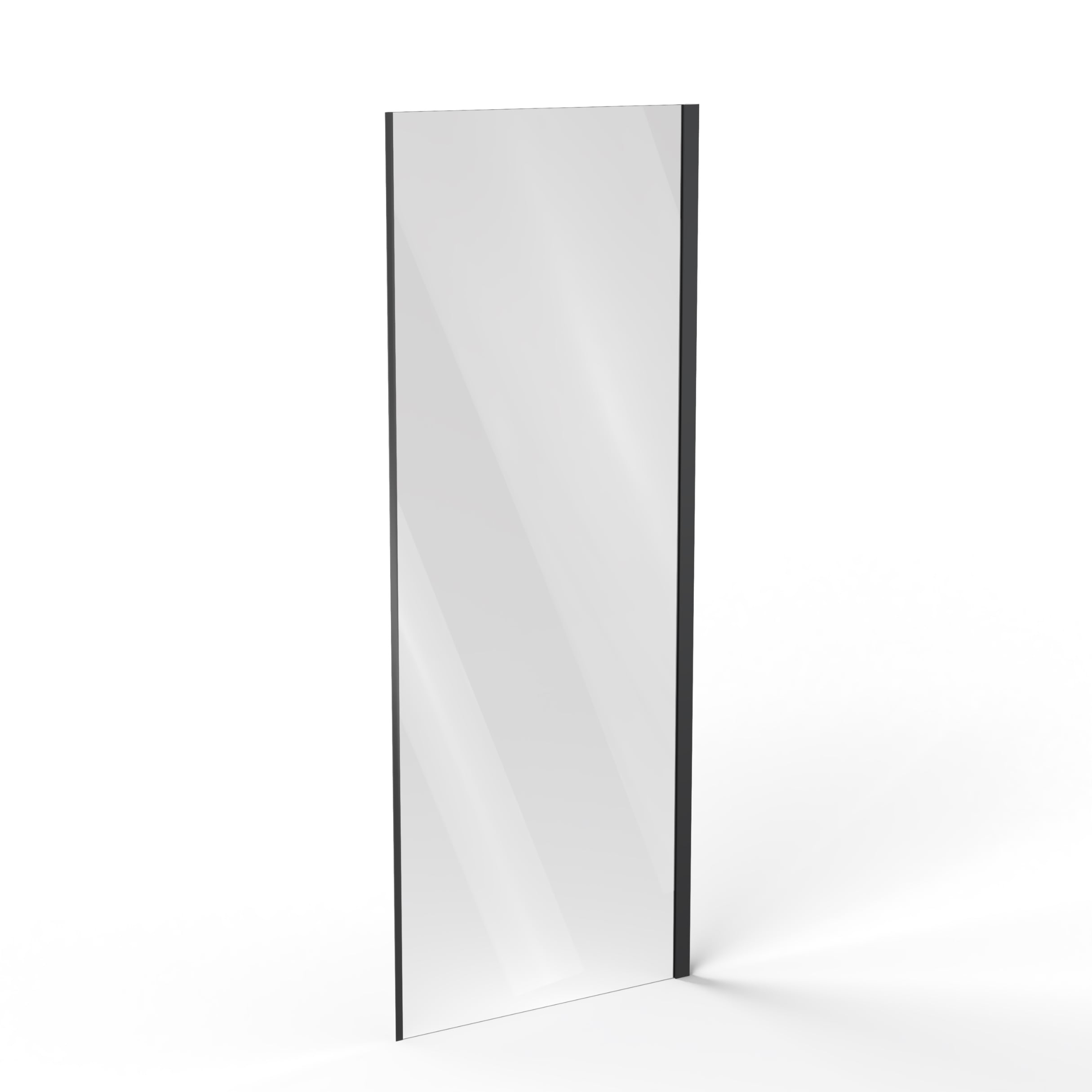 Ravak Cool! stena sprchovacieho kúta 80 cm čierna matný/sklo priehľadné X9VV40300Z1