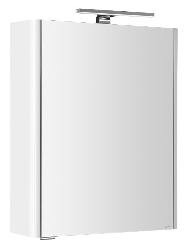 Sapho Lucie skrinka 55x17x70 cm so zrkadlom biela LU055-0030