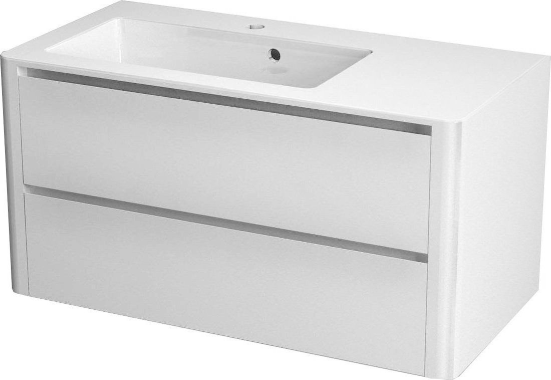 Sapho Lucie skrinka 89.5x44.5x45 cm závesné pod umývadlo biela LU090-3030