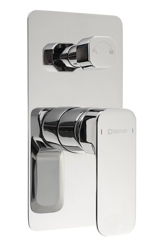Sapho Spy vaňová/sprchová batéria podomietková chrómová PY43