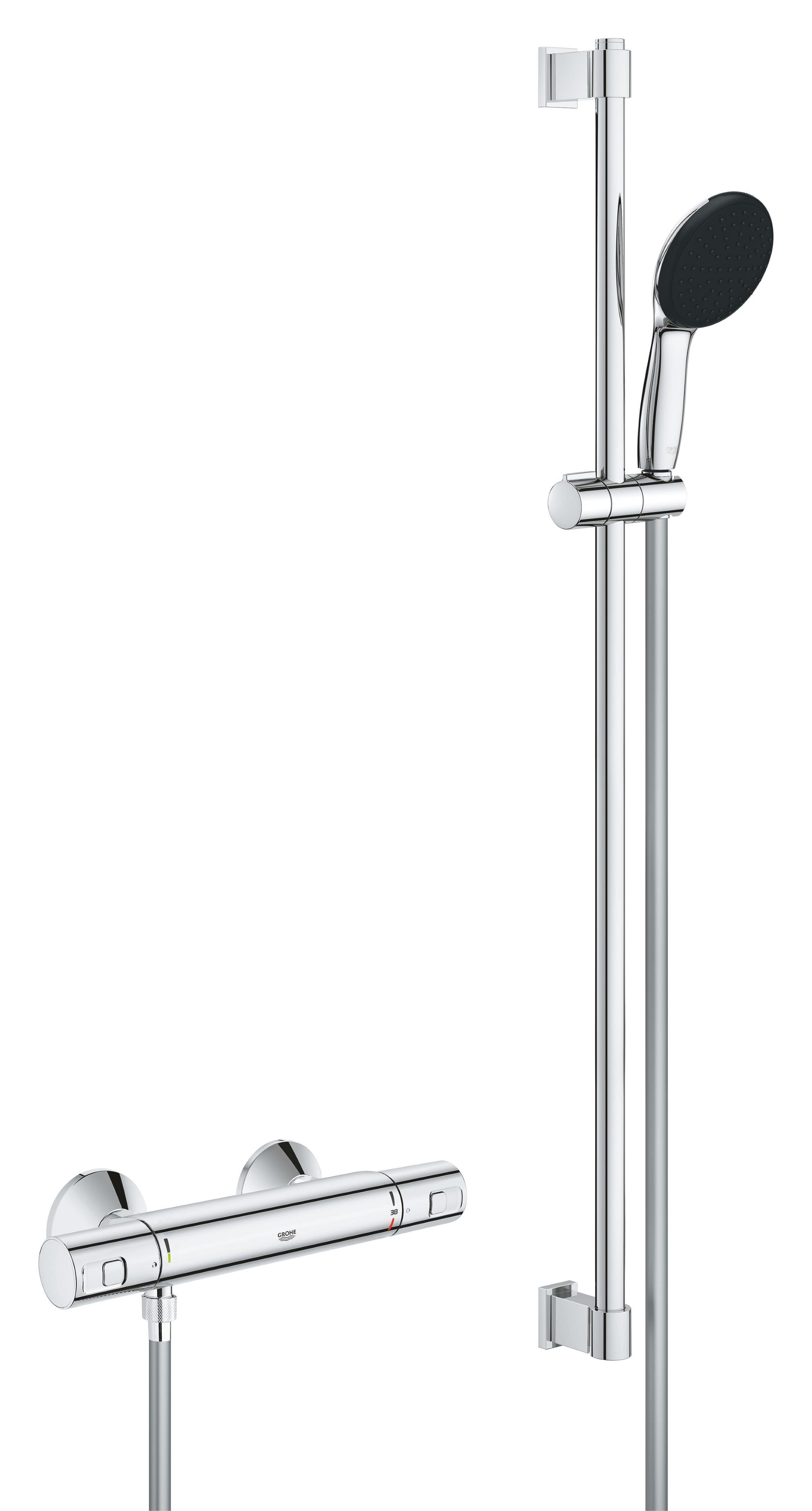 Grohe Precision Start sprchová batéria nástenná áno StarLight Chrome 34854001