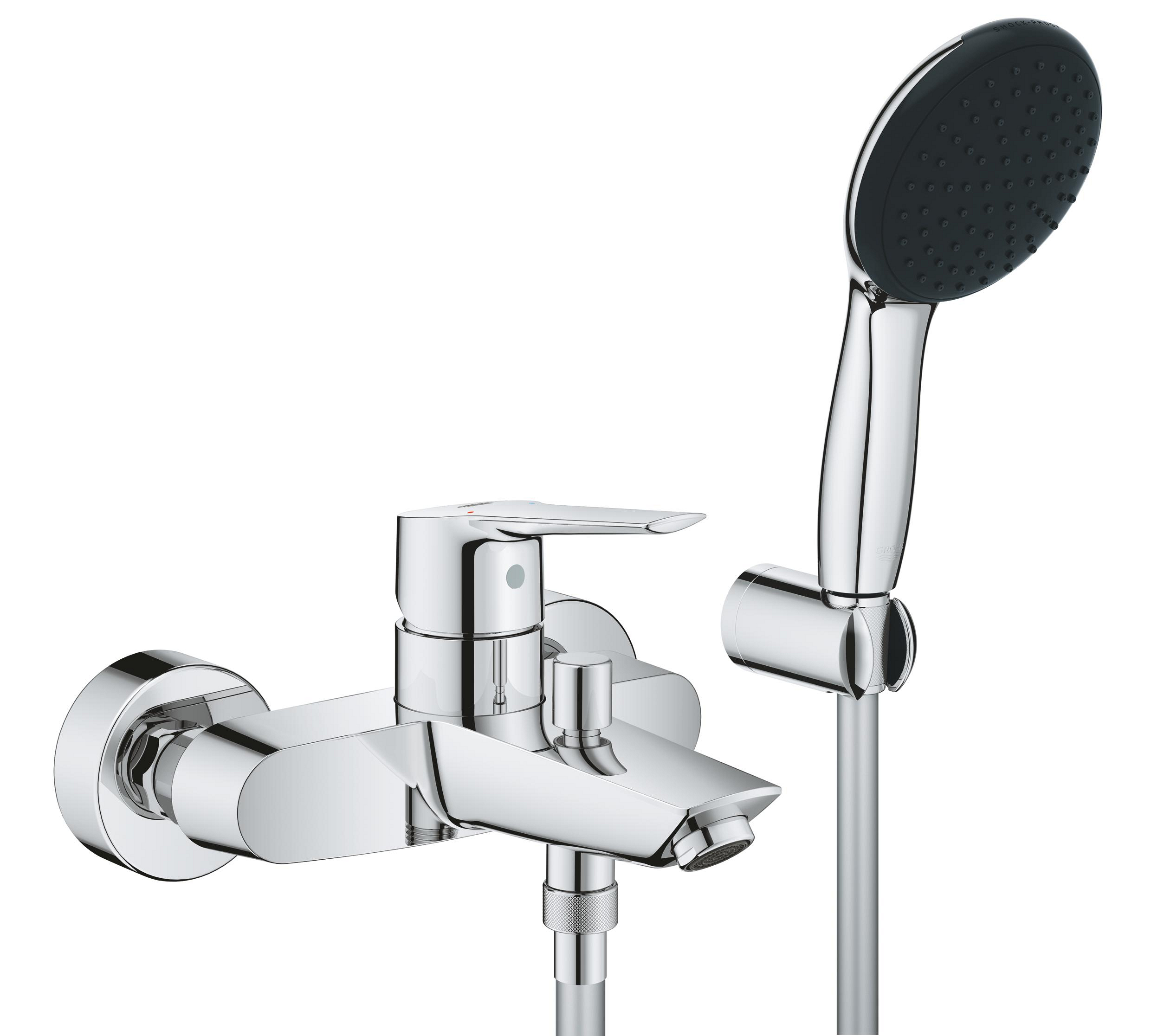 Grohe Start vaňová/sprchová batéria nástenná StarLight Chrome 25283002