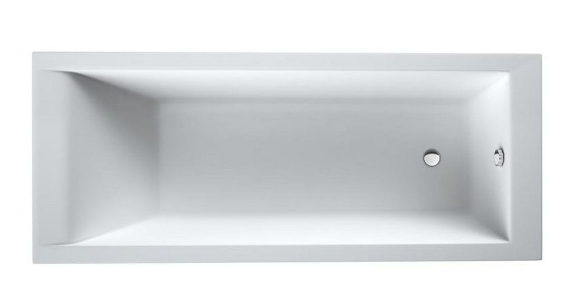 Schedline Maio obdĺžniková vaňa 170x70 cm biela 3WST.M2P-17070