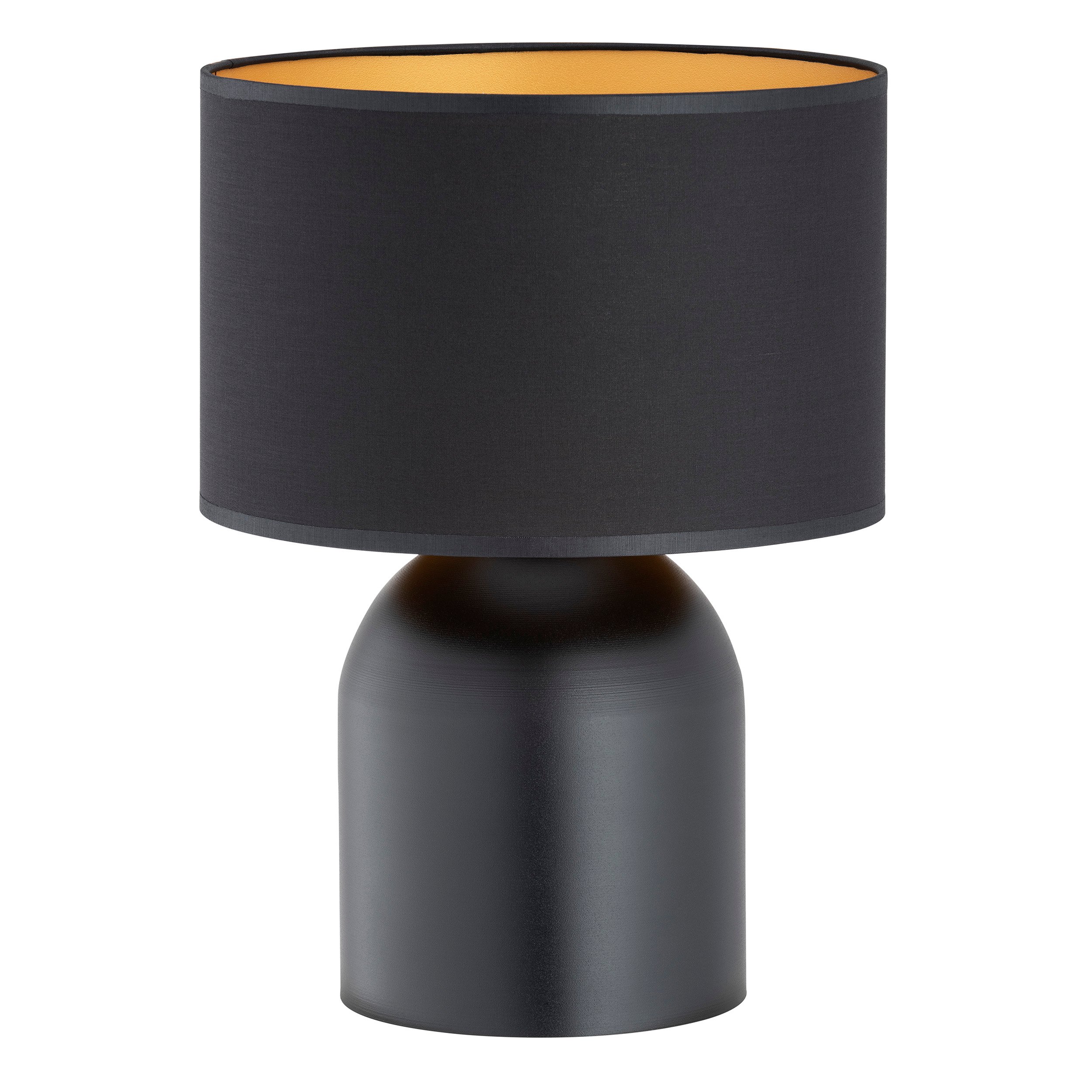 Emibig Aspen stolová lampa 1x15 W čierna-zlatá 1323/LN1