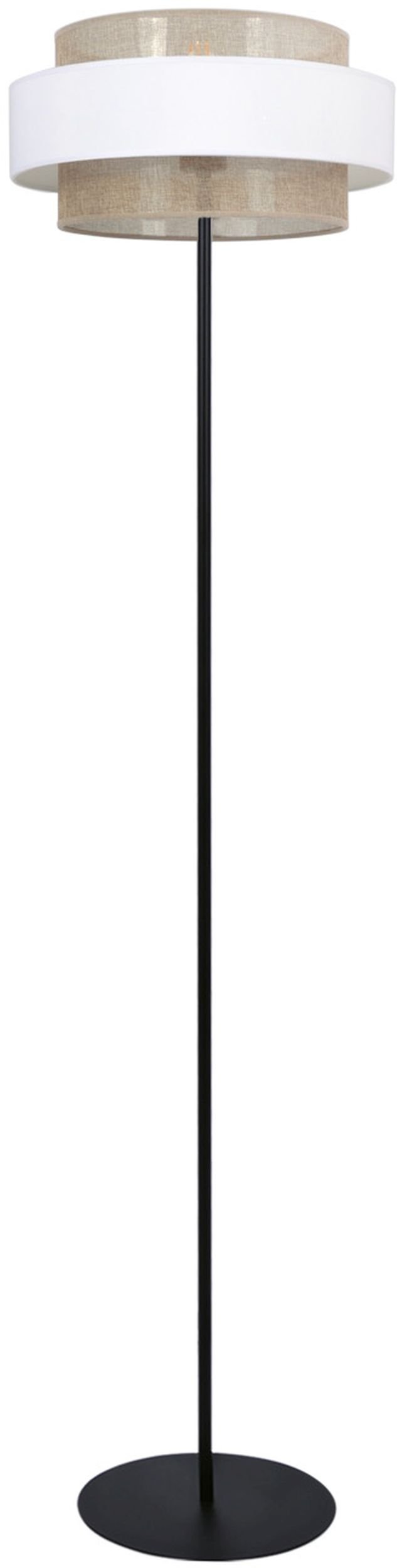 Kaja Cezar stojaca lampa 1x40 W biela-béžová K-5275