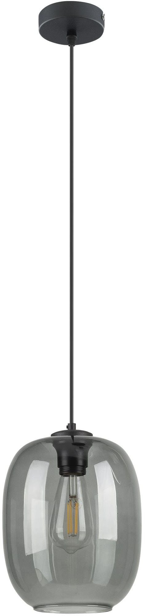 TK Lighting Elio závesné svietidlo 1x15 W čierna-grafitová 5971