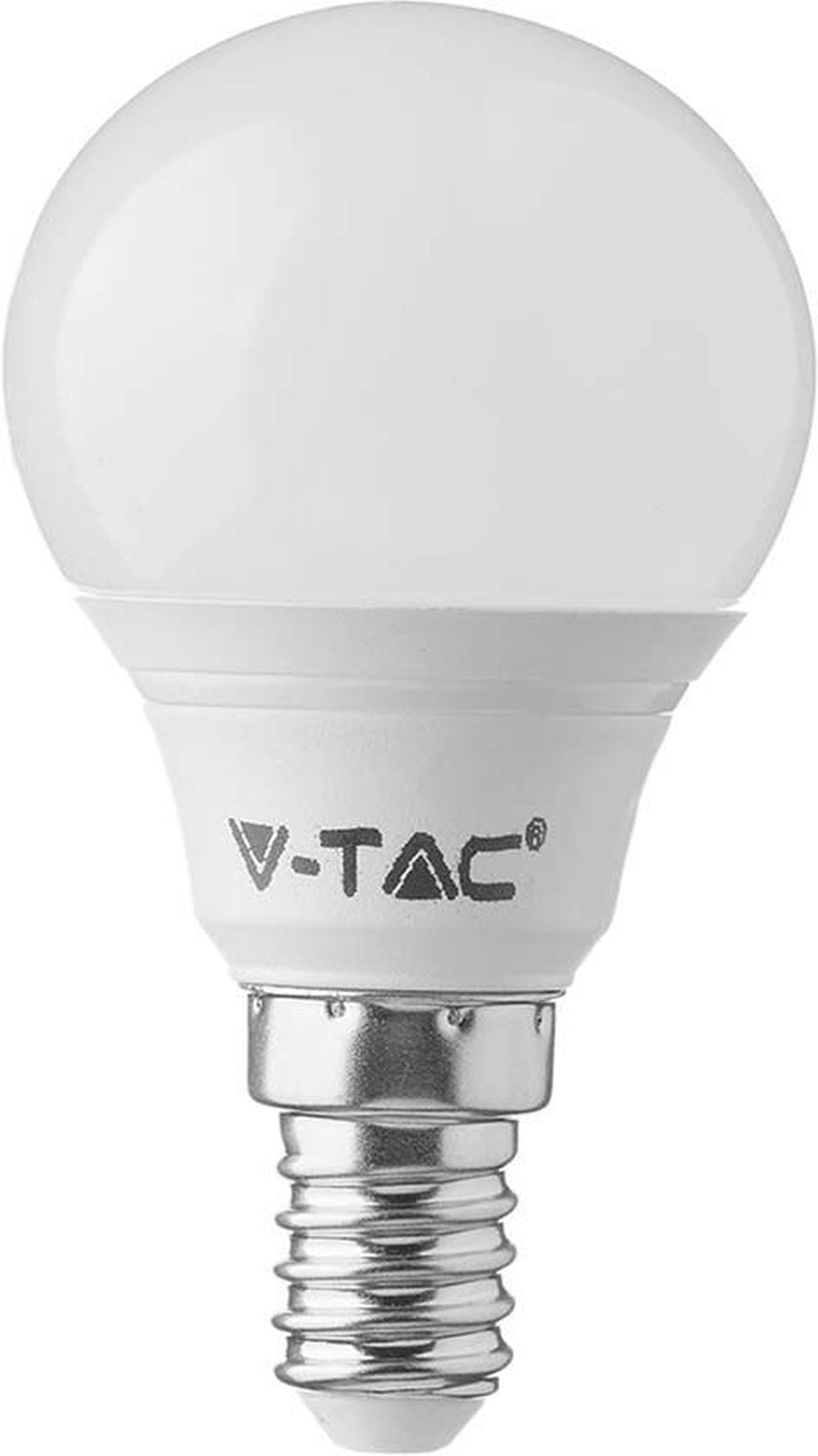 V-TAC Plastic Bulb led žiarovka 1x4.5 W 3000 K E14 21168