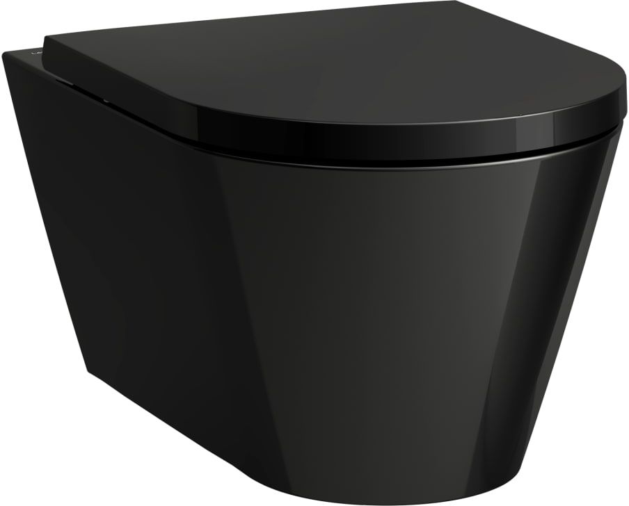 Laufen Kartell wc misa závesná bez splachovacieho kruhu čierna H8203370200001