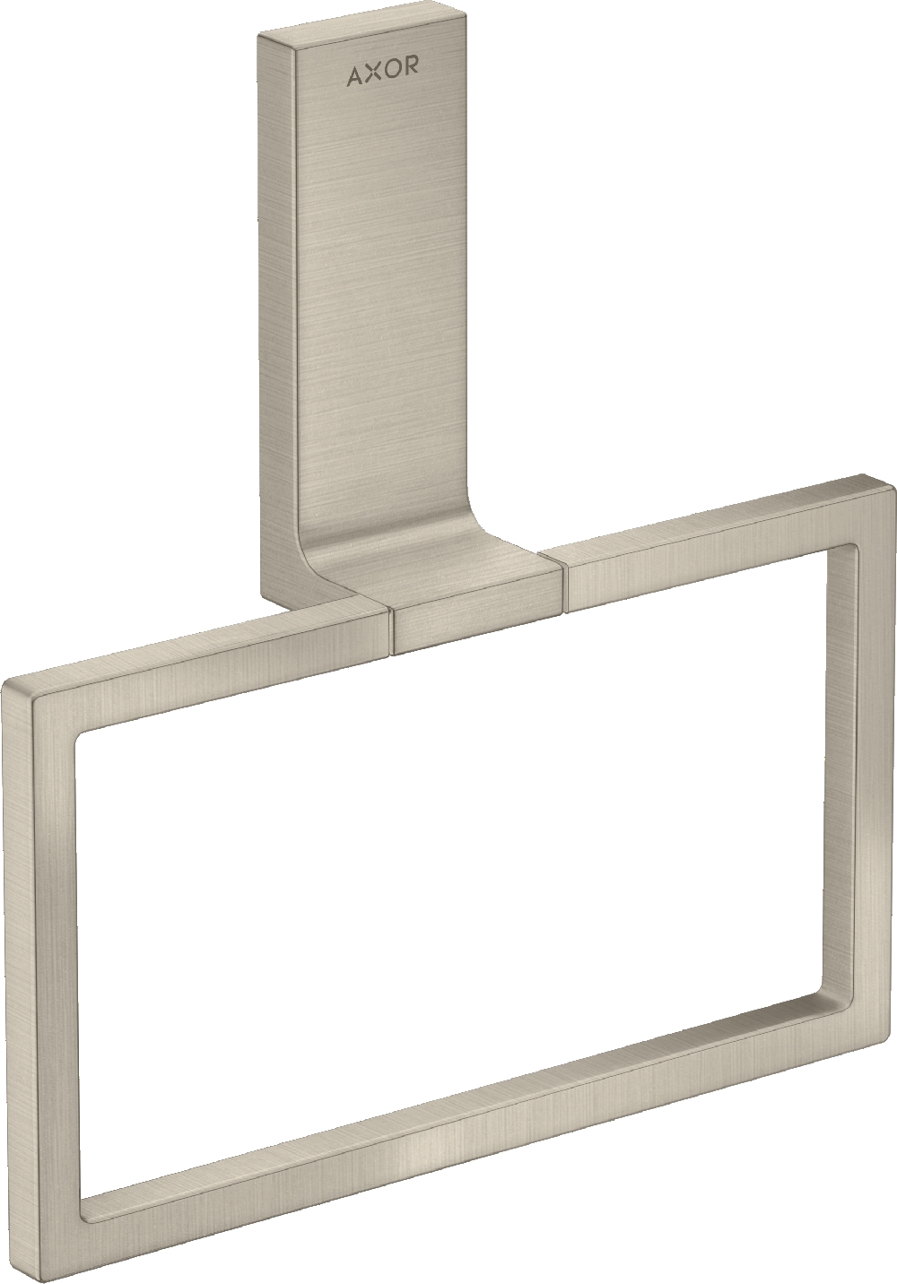 Axor Universal Rectangular vešiak na uterák niklová 42623820