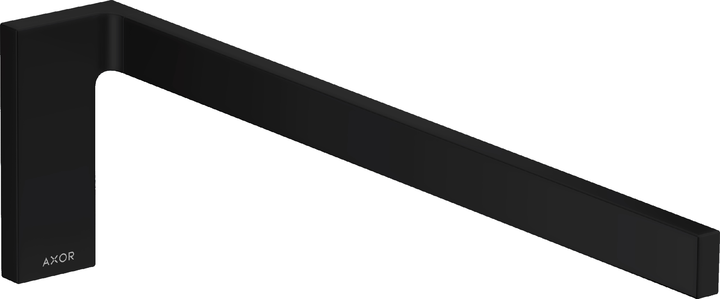 Axor Universal Rectangular vešiak na uterák čierna 42626670