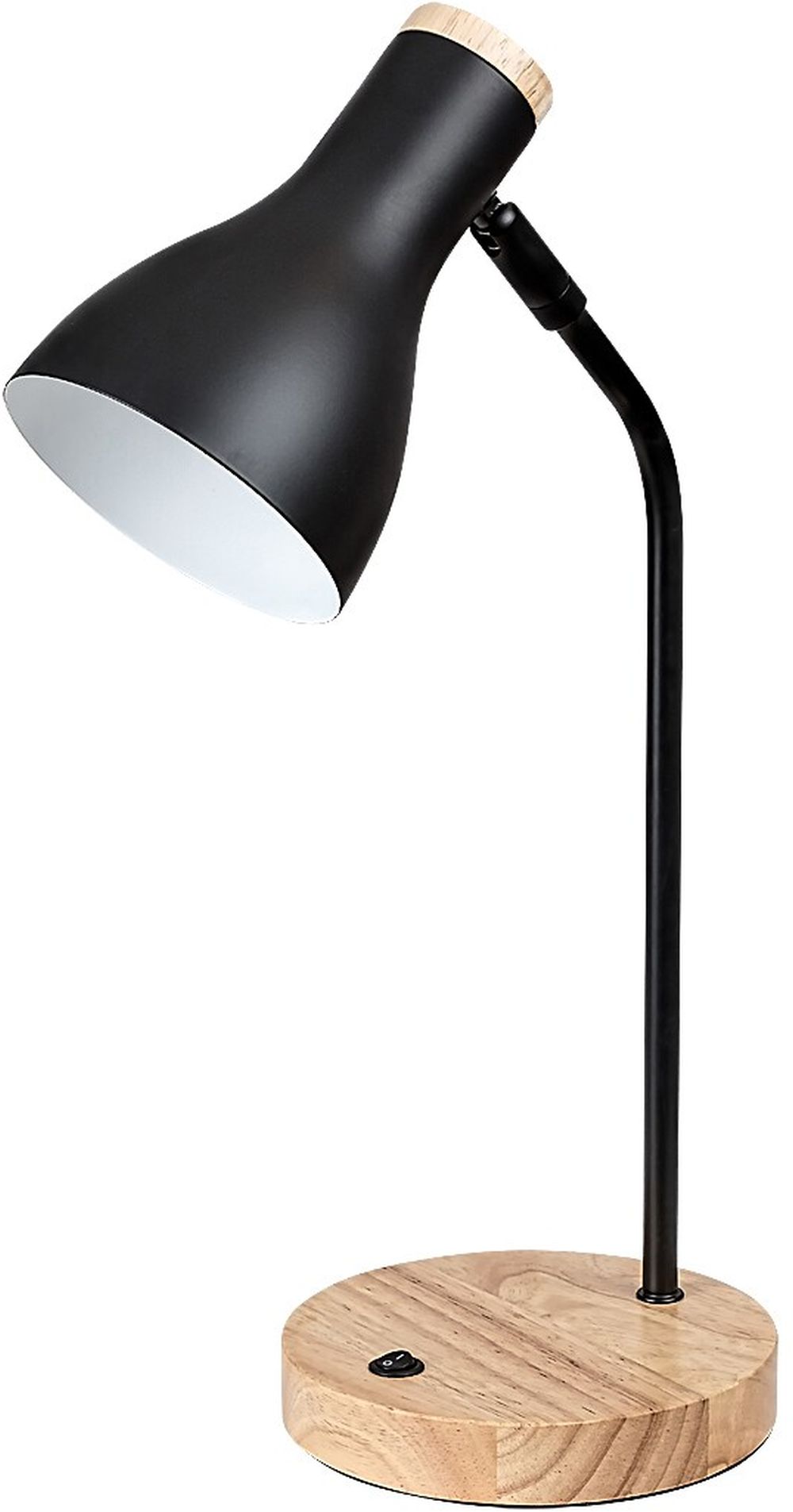 Rabalux Ferb stolová lampa 1x25 W čierna 74002