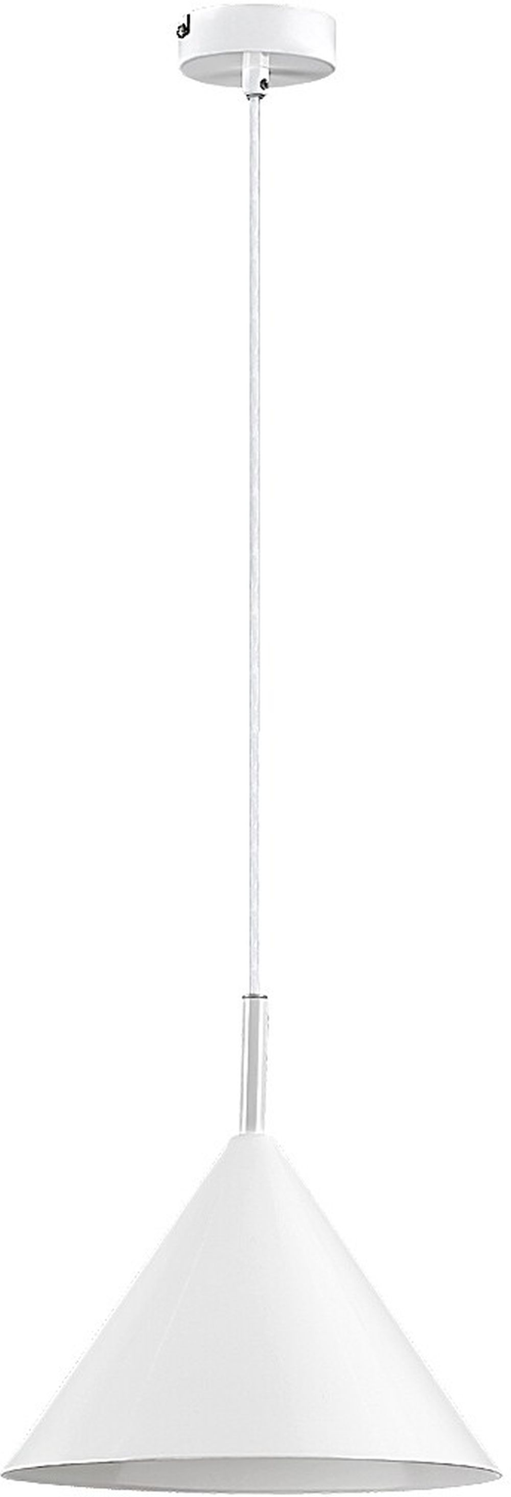 Rabalux Jarod závesné svietidlo 1x40 W biela 72008