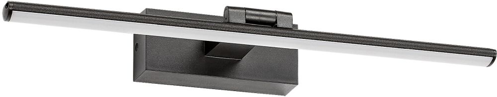 Rabalux Gaten nástenná lampa 1x12 W čierna 78002