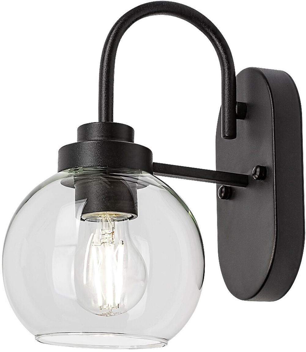 Rabalux Tirina nástenná lampa 1x15 W čierna 75005