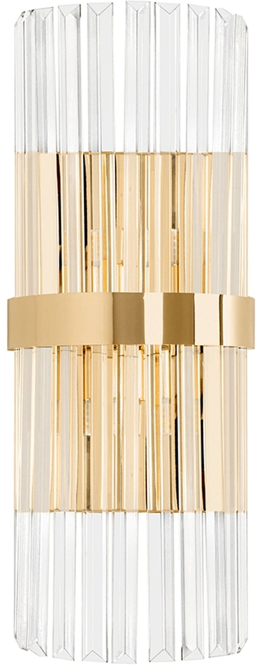 Moosee Milagro nástenná lampa 2x5 W zlatá MSE1501100180