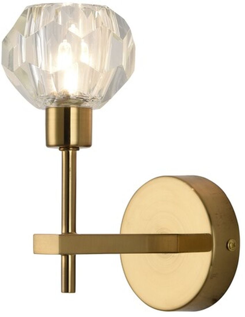 Rabalux Kassia nástenná lampa 1x5 W priehľadná-zlatá 5394