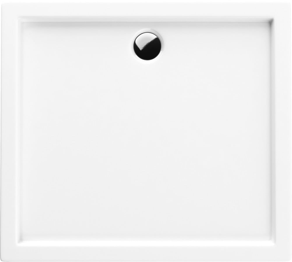 Schedpol Caspar obdĺžniková sprchová vanička 90x80 cm biela 3.243