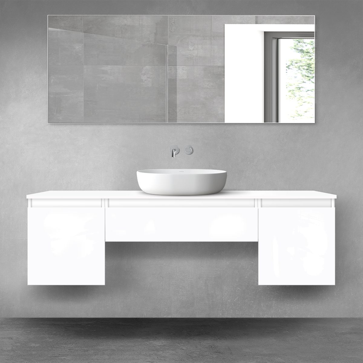 Súprava skrinka Oltens Vernal 60010000, skrinka Oltens Vernal 60018000, 63008000