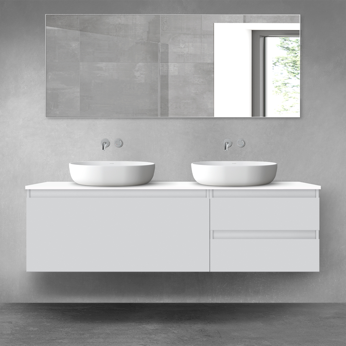 Súprava skrinka Oltens Vernal 60015700, skrinka Oltens Vernal 60000700, 63008000