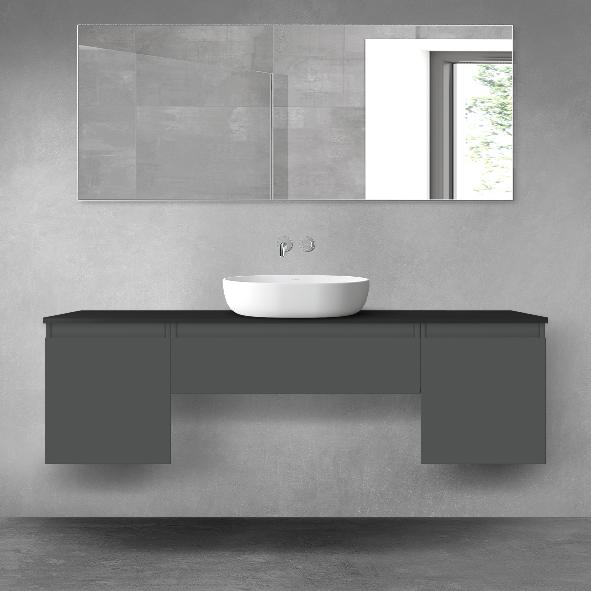 Súprava skrinka Oltens Vernal 60010400, skrinka Oltens Vernal 60018400, 63008300