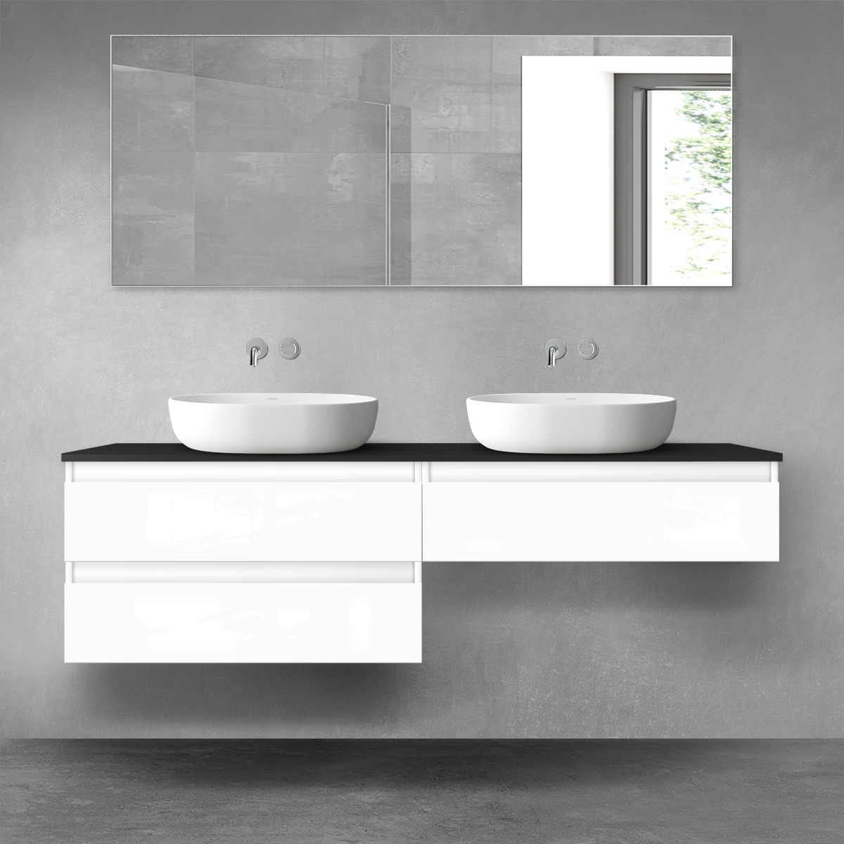 Súprava skrinka Oltens Vernal 60003000, skrinka Oltens Vernal 60010000, 63008300