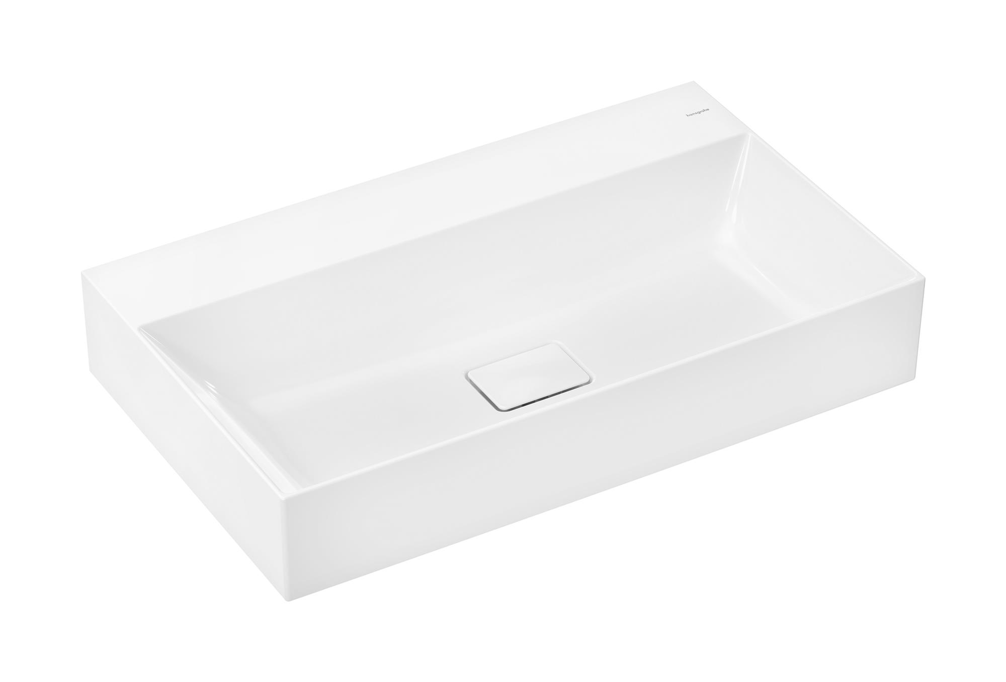 Hansgrohe Xevolos E umývadlo 50x80 cm obdĺžnik klasické umývadlo biela 61097450