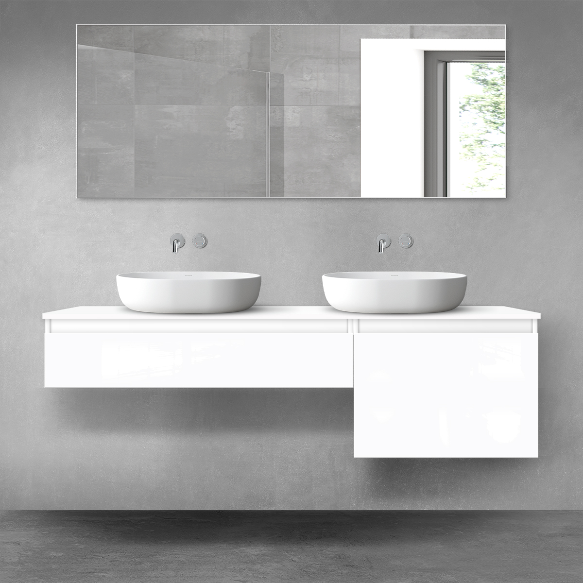 Súprava skrinka Oltens Vernal 60011000, skrinka Oltens Vernal 60013000, 63008000