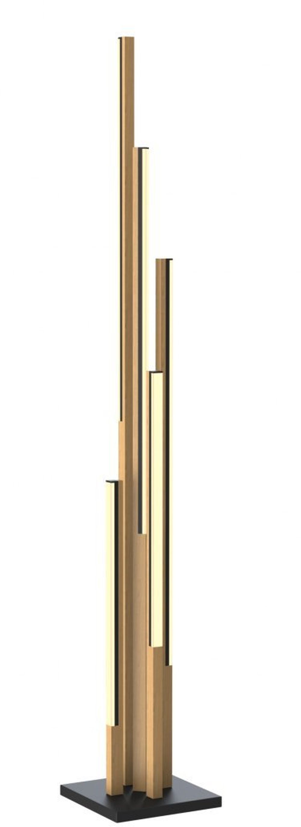 Zuma Line Eliot stojaca lampa 1x21 W čierna-drevo ML4980-5-3BMT