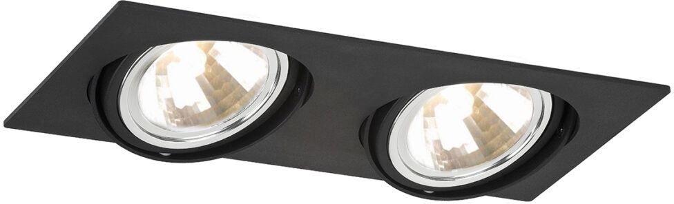 Argon Olimp zapustené svietidlo 2x6 W čierna 787