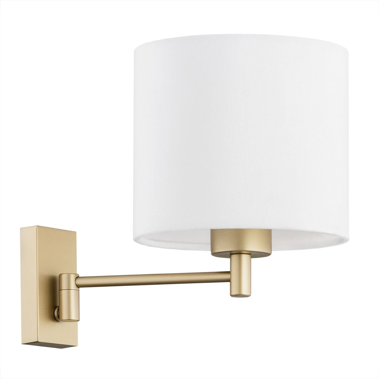 Argon Dolce nástenná lampa 1x15 W biela-zlatá 8370