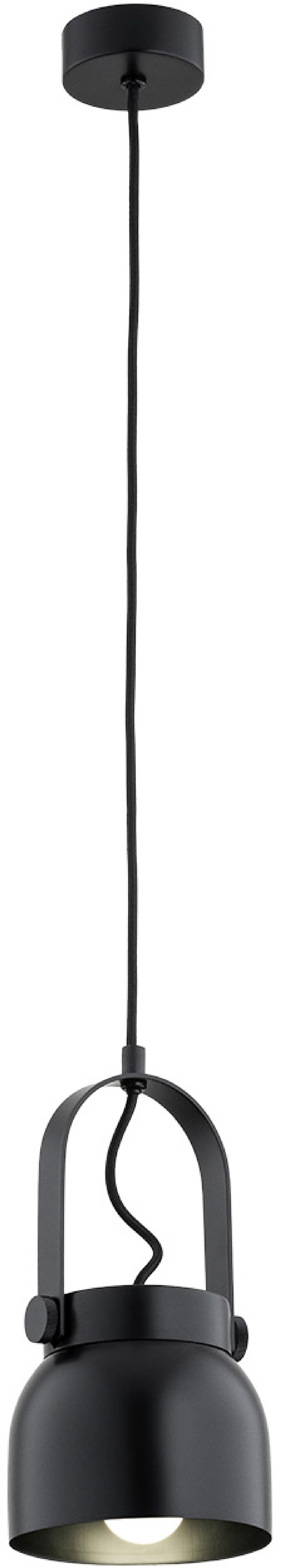Argon Logan závesné svietidlo 1x14 W čierna 8291