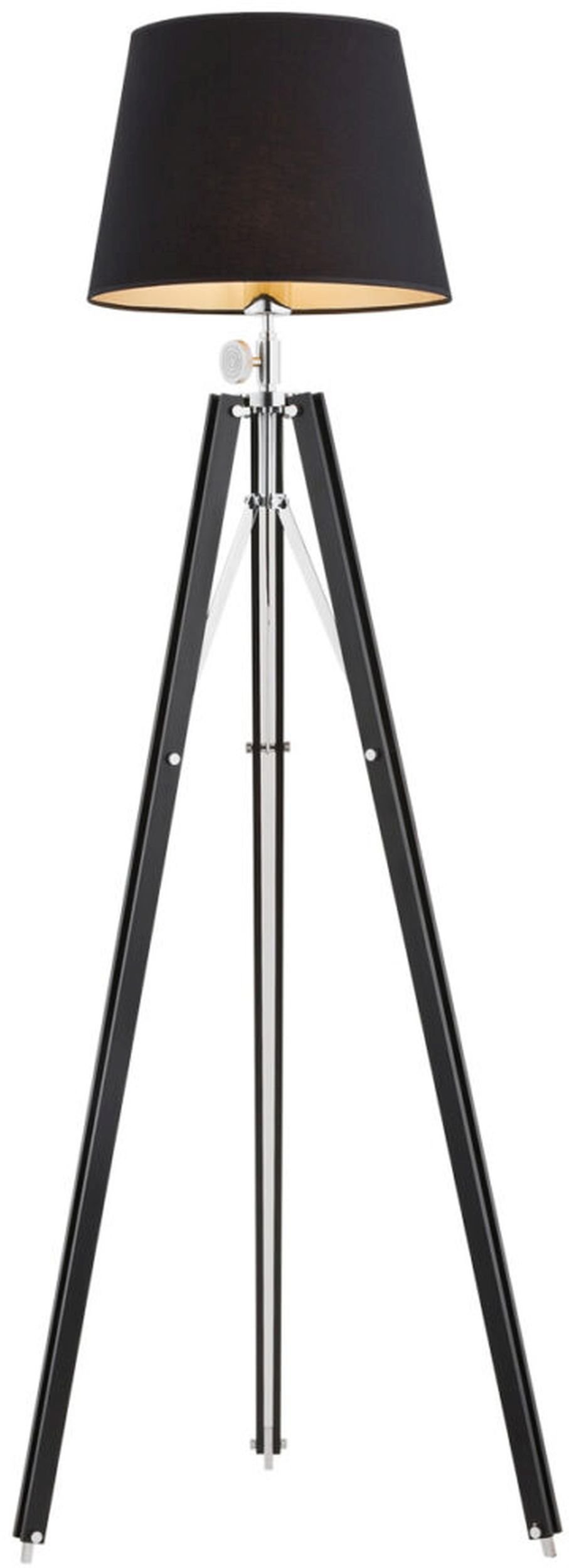 Argon Aster stojaca lampa 1x15 W čierna 3357