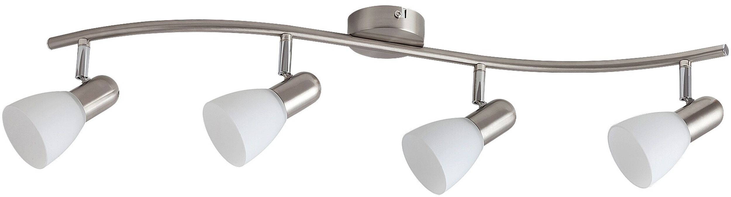 Rabalux Soma stropné svietidlo 4x40 W biela-chrómová 6304