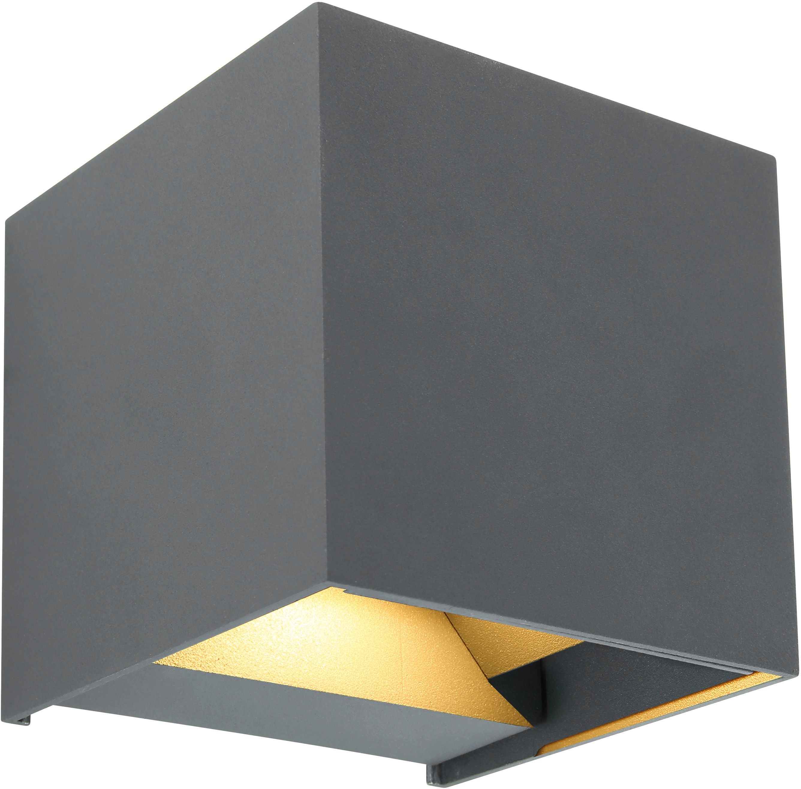 Globo Lighting Veronika vonkajšie nástenné svietidlo 1x6 W antracitová 34168