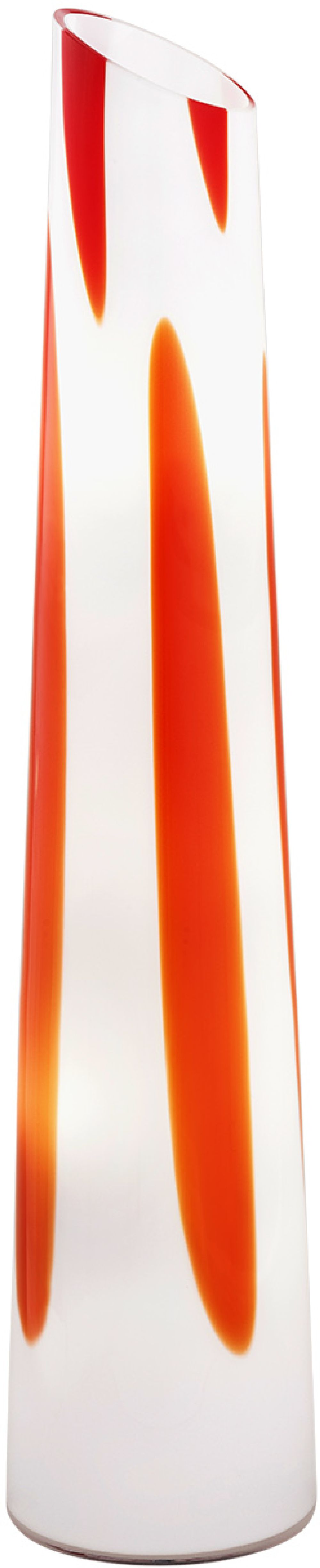 Argon Polonia stojaca lampa 2x15 W biela-červená 7042