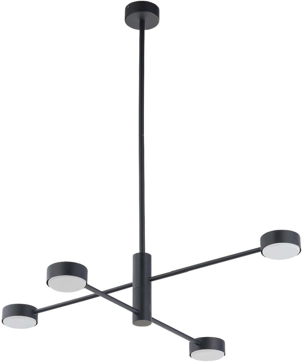 Nowodvorski Lighting Orbit stropné svietidlo 4x12 W čierna 7945