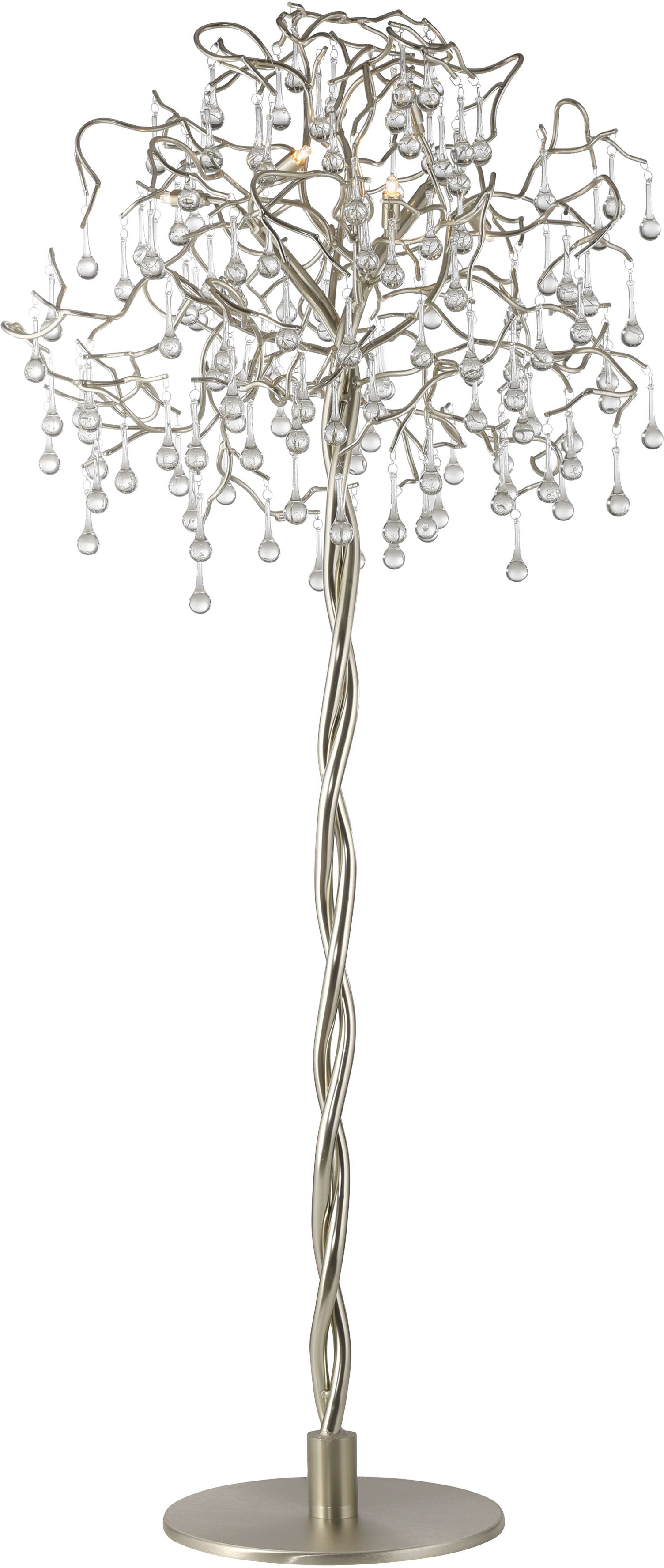 Paul Neuhaus Icicle stojaca lampa 5x40 W oceľ 232-55