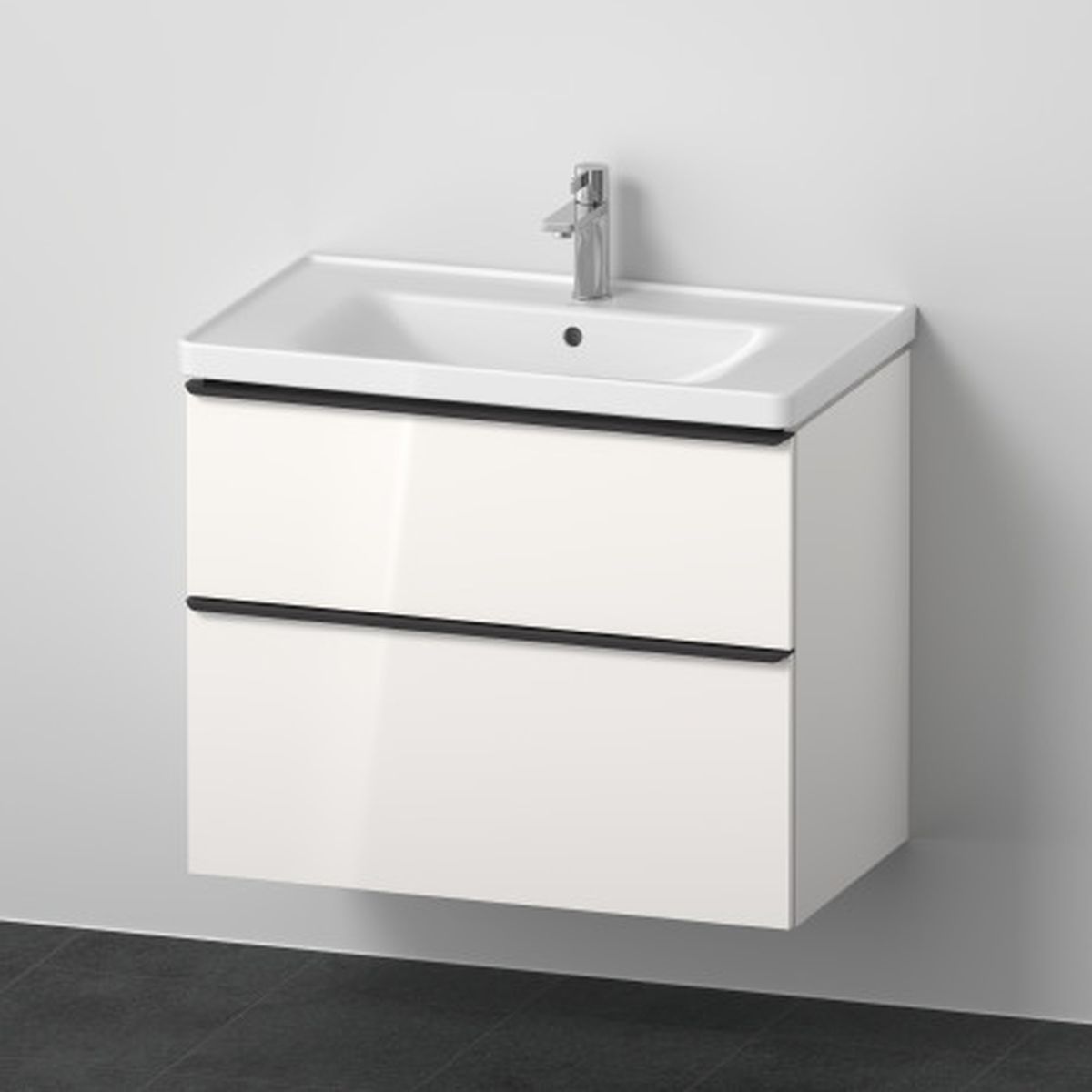 Duravit D-Neo umývadlo so skrinkou 78.4 cm biela DE012102222